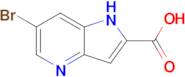 6-BROMO-1H-PYRROLO[3,2-B]PYRIDINE-2-CARBOXYLIC ACID