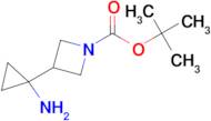 3-(1-AMINO-CYCLOPROPYL)-1-BOC-AZETIDINE