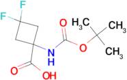 1-(Boc-amino)-3,3-difluorocyclobutanecarboxylic acid