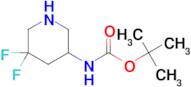 3-(BOC-AMINO)-5,5-DIFLUOROPIPERIDINE