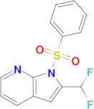 2-DIFLUOROMETHYL-1-PHENYLSULFONYL-7-AZAINDOLE