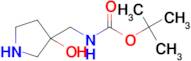 3-(BOC-aminomethyl)-3-hydroxypyrrolidine