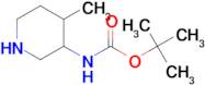 tert-Butyl N-[cis-4-methylpiperidin-3-yl]carbamate