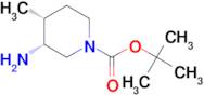 (3R,4R)-3-AMINO-1-BOC-4-METHYLPIPERIDINE