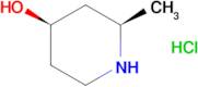 (2R,4R)-2-METHYLPIPERIDIN-4-OL HCL