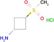 TRANS-3-METHYLSULFONYLCYCLOBUTYLAMINE HCL