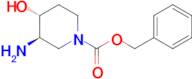 TRANS-BENZYL 3-AMINO-4-HYDROXYPIPERIDINE-1-CARBOXYLATE