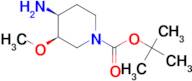 (3R,4S)-4-AMINO-1-BOC-3-METHOXYPIPERIDINE