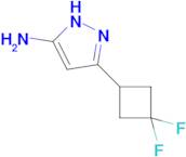 5-(3,3-DIFLUOROCYCLOBUTYL)-2H-PYRAZOL-3-YLAMINE