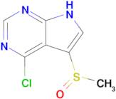 4-CHLORO-5-(METHYLSULFINYL)-7H-PYRROLO[2,3-D]PYRIMIDINE