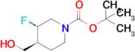 (3R,4S)-TERT-BUTYL 3-FLUORO-4-(HYDROXYMETHYL)PIPERIDINE-1-CARBOXYLATE