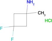 3,3-Difluoro-1-methylcyclobutanamine hydrochloride