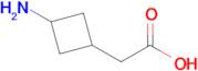 (3-AMINOCYCLOBUTYL)ACETIC ACID