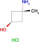 TRANS-3-AMINO-3-METHYLCYCLOBUTANOL HCL