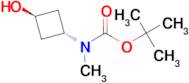 TERT-BUTYL N-(TRANS-3-HYDROXYCYCLOBUTYL)-N-METHYLCARBAMATE