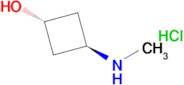 TRANS-3-(METHYLAMINO)CYCLOBUTAN-1-OL HCL
