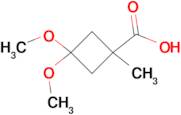 3,3-DIMETHOXY-1-METHYL-CYCLOBUTANECARBOXYLIC ACID