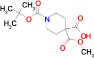 1-BOC-4-(METHOXYCARBONYL)PIPERIDINE-4-CARBOXYLIC ACID
