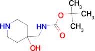 4-(BOC-AMINOMETHYL)-4-HYDROXYPIPERIDINE