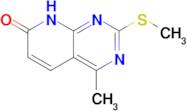 2-(METHYLTHIO)-4-METHYL-8H-PYRIDO[2,3-D]PYRIMIDIN-7-ONE