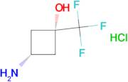 CIS-3-AMINO-1-(TRIFLUOROMETHYL)CYCLOBUTAN-1-OL HCL