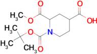 1-(TERT-BUTOXYCARBONYL)-2-(METHOXYCARBONYL)PIPERIDINE-4-CARBOXYLIC ACID