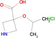 3-ISOPROPOXYAZETIDINE-3-CARBOXYLIC ACID HCL