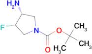 cis-1-BOC-3-Amino-4-fluoropyrrolidine