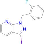 1-(2-FLUOROBENZYL)-3-IODO-1H-PYRAZOLO[3,4-B]PYRIDINE