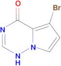 5-BROMO-3H,4H-PYRROLO[2,1-F][1,2,4]TRIAZIN-4-ONE