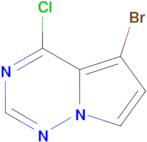 5-BROMO-4-CHLOROPYRROLO[2,1-F][1,2,4]TRIAZINE