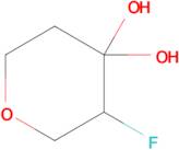 3-FLUORO-4,4-DIHYDROXY-TETRAHYDROPYRAN