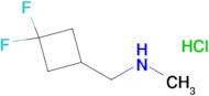 (3,3-DIFLUOROCYCLOBUTYL)-N-METHYLMETHANAMINE HCL