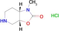 (3AR,7AS)-1-METHYLHEXAHYDROOXAZOLO[5,4-C]PYRIDIN-2(1H)-ONE HCL