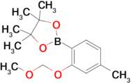 (2-(METHOXYMETHOXY)-4-METHYLPHENYL)BORONIC ACID PINACOL ESTER