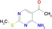 1-[4-AMINO-2-(METHYLTHIO)-5-PYRIMIDINYL]-ETHANONE