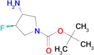 (3R,4R)-1-BOC-3-AMINO-4-FLUOROPYRROLIDINE