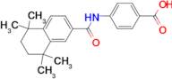 Benzoic acid, 4-[[(5,6,7,8-tetrahydro-5,5,8,8-tetramethyl-2-naphthalenyl)carbonyl]amino]-