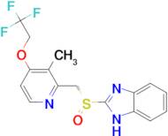 (R)-2-(((3-Methyl-4-(2,2,2-trifluoroethoxy)pyridin-2-yl)methyl)sulfinyl)-1H-benzo[d]imidazole