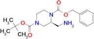 1-BENZYL 4-TERT-BUTYL (2S)-2-(AMINOMETHYL)PIPERAZINE-1,4-DICARBOXYLATE