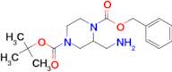 1-BENZYL 4-TERT-BUTYL 2-(AMINOMETHYL)PIPERAZINE-1,4-DICARBOXYLATE