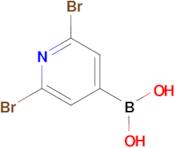 2,6-DIBROMOPYRIDIN-4-YLBORONIC ACID