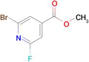 METHYL 2-BROMO-6-FLUOROISONICOTINATE