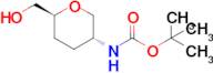 tert-Butyl N-[(3R,6S)-6-(hydroxymethyl)oxan-3-yl]carbamate