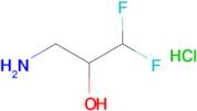 3-AMINO-1,1-DIFLUOROPROPAN-2-OL HCL