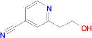 4-PYRIDINECARBONITRILE,2-(2-HYDROXYETHYL)