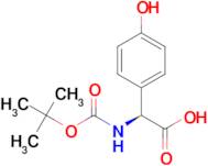 (2S)-[(TERT-BUTOXYCARBONYL)AMINO](4-HYDROXYPHENYL)ETHANOIC ACID