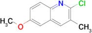 2-CHLORO-6-METHOXY-3-METHYLQUINOLINE