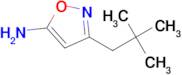 3-NEOPENTYLISOXAZOL-5-AMINE