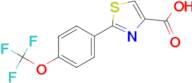 2-(4-TRIFLUOROMETHOXY-PHENYL)-THIAZOLE-4-CARBOXYLIC ACID